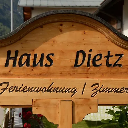 Haus Dietz Apartament Elbigenalp