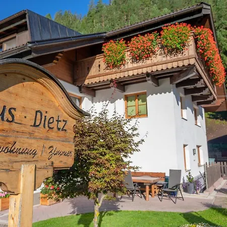 Haus Dietz Apartament Elbigenalp